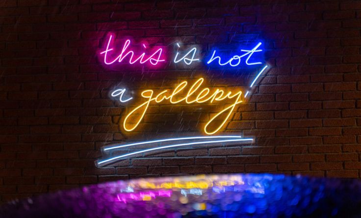This is not a gallery. (Foto: Lena Lapschina)