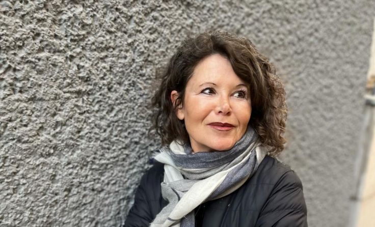 Autorin Gabriele Kögl liest aus "Brief vom Vater". (Foto: G. Ankenbrand)