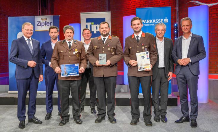 Mit 2.555 Stimmen holte die FF Rechberg den Titel im Bezirk Perg. (Foto: Cityfoto)