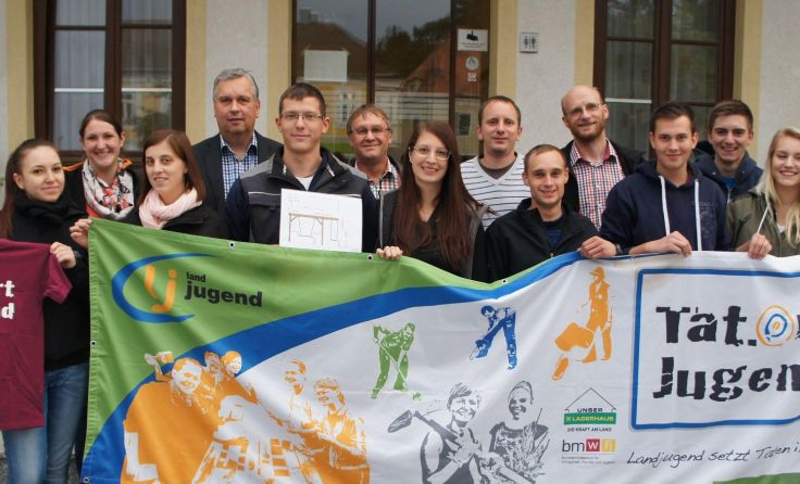 Gleich zwei Projekte realisierte die Albrechtsberger Landjugend beim "Projektmarathon". 