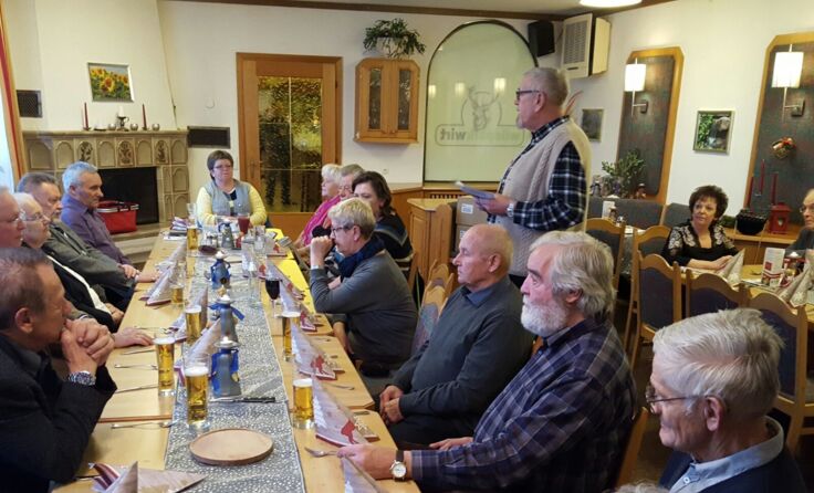 Rückblick durch BzObm Markwirth