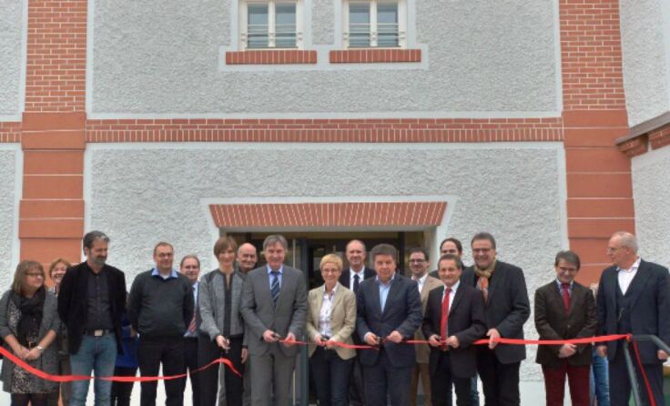 Bei der Eröffnung Foto: Haijes