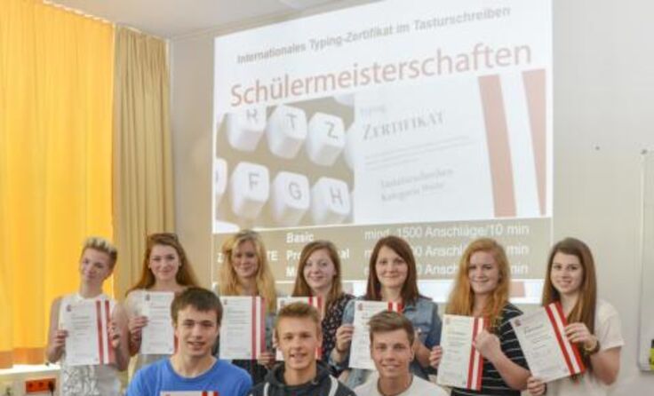 Erfolgreiche Teilnehmer der BBS Kirchdorf Foto: Haijes