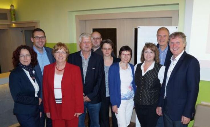 Das Team der SPÖ Kirchdorf mit Nationalratsabgeordnetem Markus Vogl (2. v. l.) Foto: SPÖ Kirchdorf