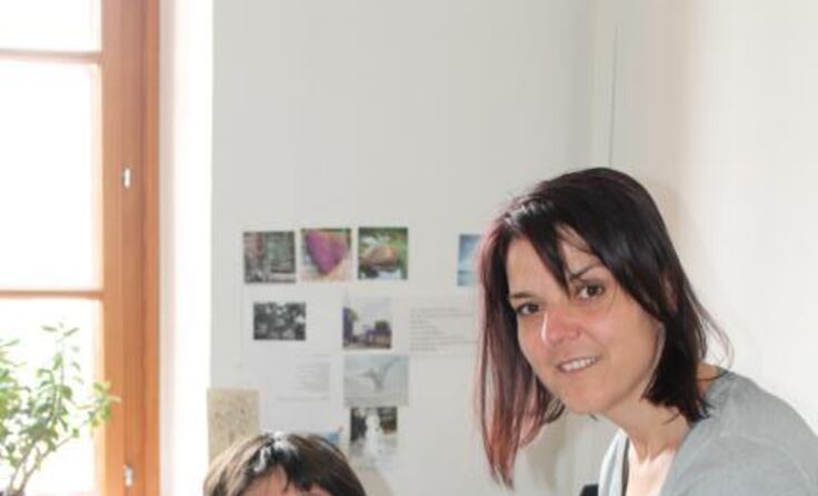 Sanela Dzafic (r.) und Sonja Lang arbeiten im Kompetenzzentrum in Kirchdorf