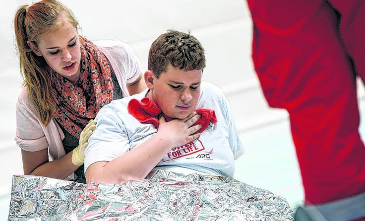 Schnell kann man in die Situation geraten, Erste Hilfe leisten zu müssen. Foto: weihbold