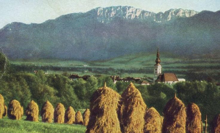 Alte Postkarte von Kirchdorf Foto: Anton Aschauer