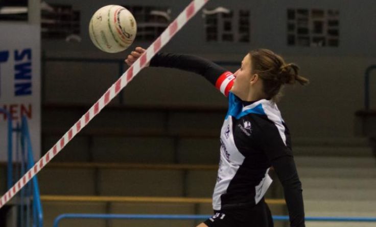 Marlene Hieslmair zeigte bei den ersten Spielen in der Hallensaison auf. Foto: Valentin Weber