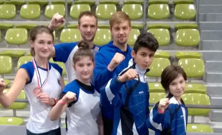 Die Kämpfer des Kirchdorfer Taekwondo-Vereins in Sindelfingen Foto: Taekwondo Kirchdorf