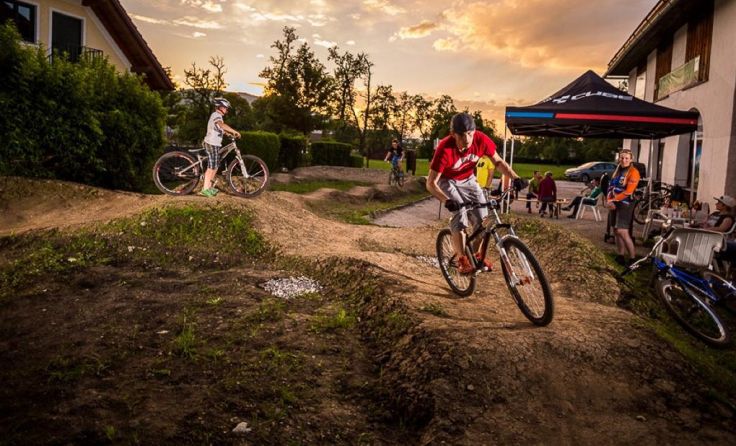 Radl-Eldorado am Pumptrack in Micheldorf Foto: Friedrich Simon Kugi/ q.photo