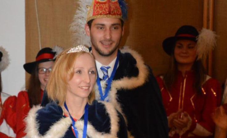 Das regierende Prinzenpaar: Prinzessin Michi und Prinz Martin Foto: Faschingsverein Sauzipf
