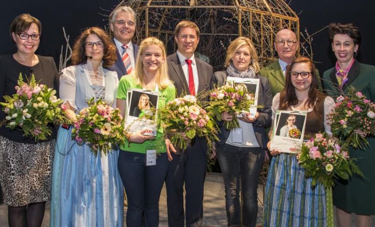 Gruppenfoto u.a. mit Jasmin Huber (4. v. l.) Foto: Nik Fleischmann