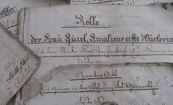 Rollenbuch von 1835