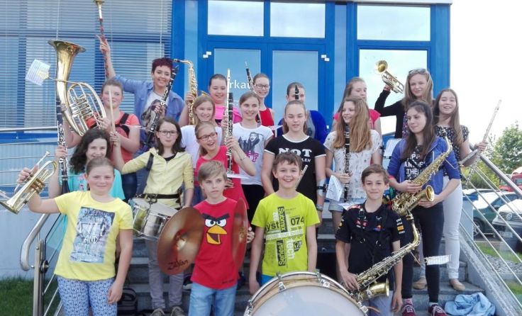 Jugendkapellen wie jene aus Nußbach (Bild) werden am 19. Juni für Furore sorgen.