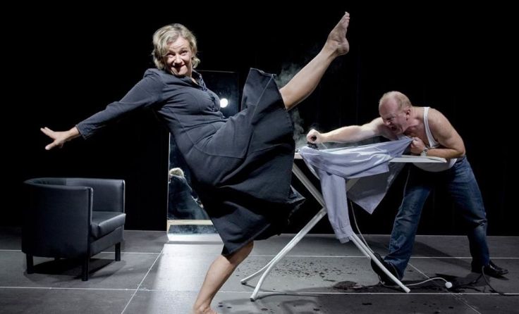 Anita Köchl und Edi Jäger inszenieren den ganz normalen Beziehungsalltag. Foto: www.edijaeger.at