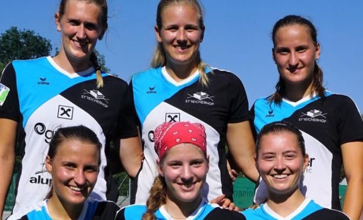 Die Nußbacher Faustballerinnen konnten gleich zu Beginn der Saison punkten. Foto: Roland Lugerbauer