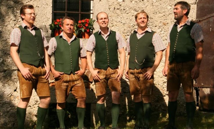 D‘Riada sind eine von vier Sängergruppen beim Gstanzl Singa in Pettenbach. Foto: D‘Riada