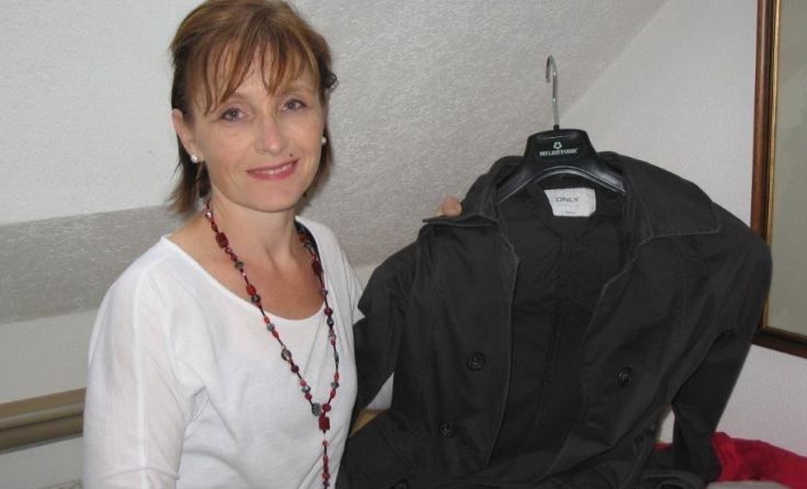 Sigrid Knöpfle, Mitorganisatorin des Second-Hand-Marktes