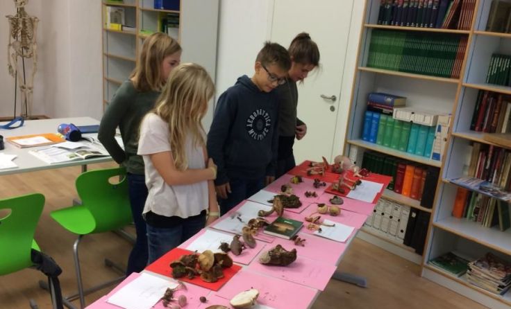 Die Besucher können einen Eindruck vom Schulalltag gewinnen.
