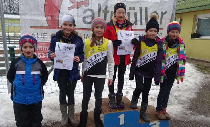 Die LG-Youngsters beim Siegerfoto 