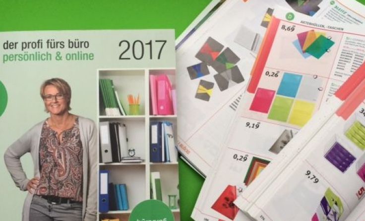 Das bestellte Büromaterial ist innerhalb von 24 Stunden beim Kunden
