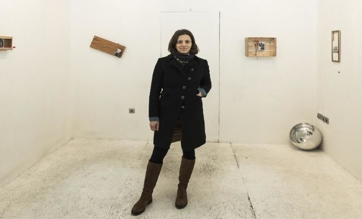 Silvia Czepl freute sich über die Möglichkeit für eine Einzelausstellung in Belgrad. Foto: Czepl