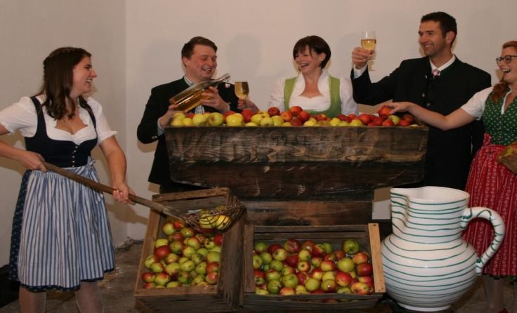 Freuen sich auf die Gäste: die Veranstalter von Landjugend und Ortsbauernschaft