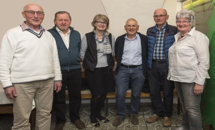 Das neu gewählte Vorstands-Team des Vereins Zeitbank 55+ Kirchdorf Foto: Jack Haijes