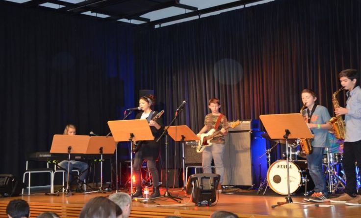 Die Nachwuchs-Jazzer der Musikschule treten beim Jazzbrunch auf. Foto: LMS Kirchdorf