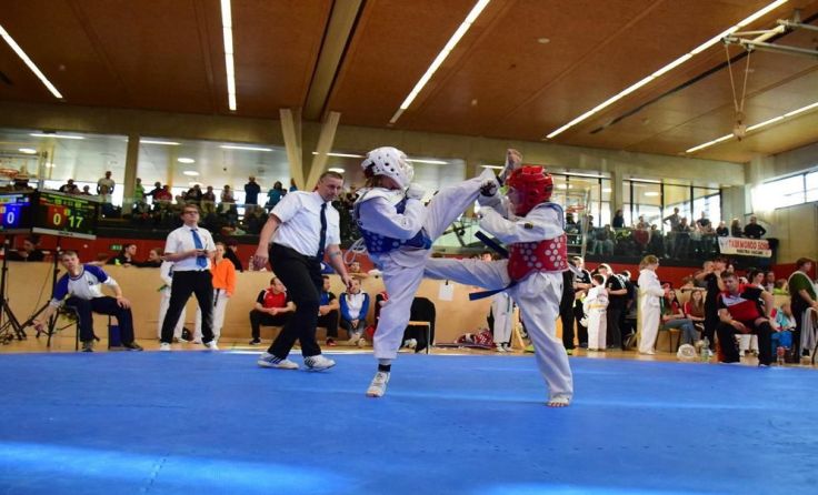 Spannende Fights: Der Taekwondo-Sport begeistert den Nachwuchs