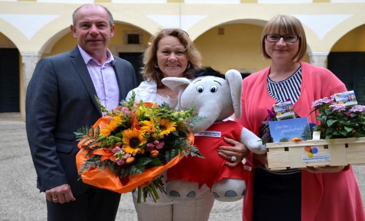 Landesrat Max Hiegelsberger, Sylvia Matthes und Karin Imlinger-Bauer (v. l.) Foto: LGS Kremsmünster