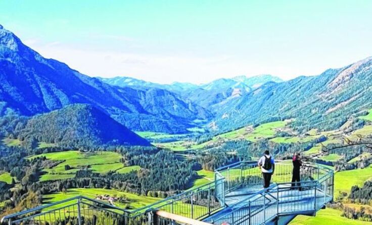 Der Hutberg in Vorderstoder ist ein Naturerlebnis.