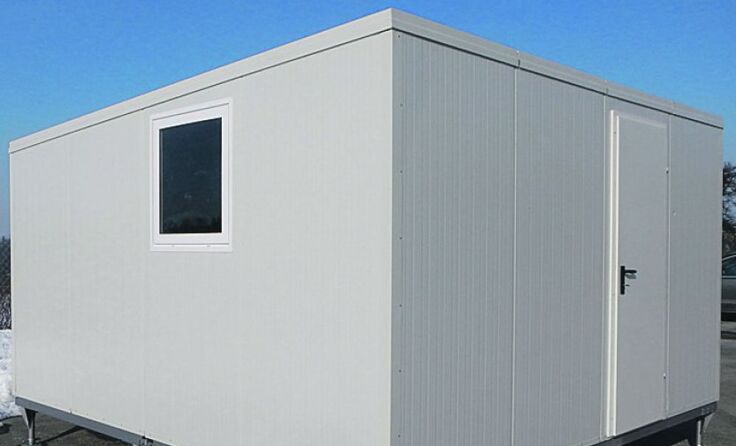 Das GHS temporary home kann innerhalb von 40 Minuten aufgestellt werden.