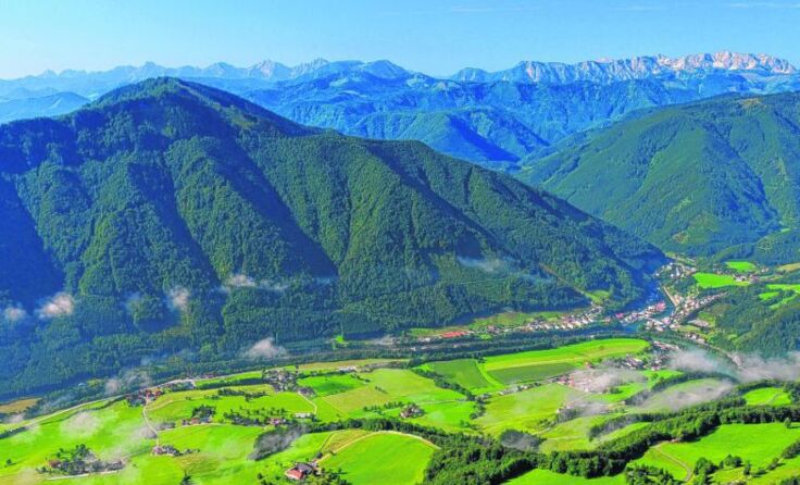 Blick vom Schieferstein in den Nationalpark Kalkalpen * Foto: Sieghartsleitner