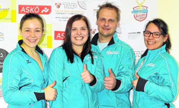 Lisa Rudolf, Christina Walter, Gerald Hofmeister und Monika Hauer (v. l.)