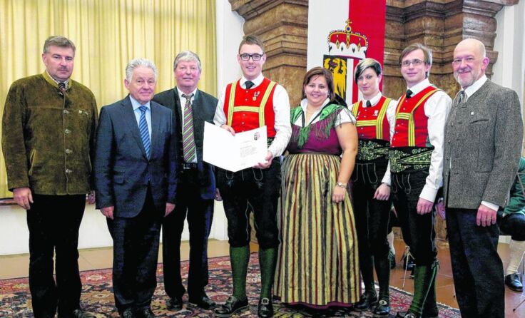 Der Musikverein Leonstein erhielt bereits die dritte Ehrung. * alle Fotos: Land OÖ/Stinglmayr