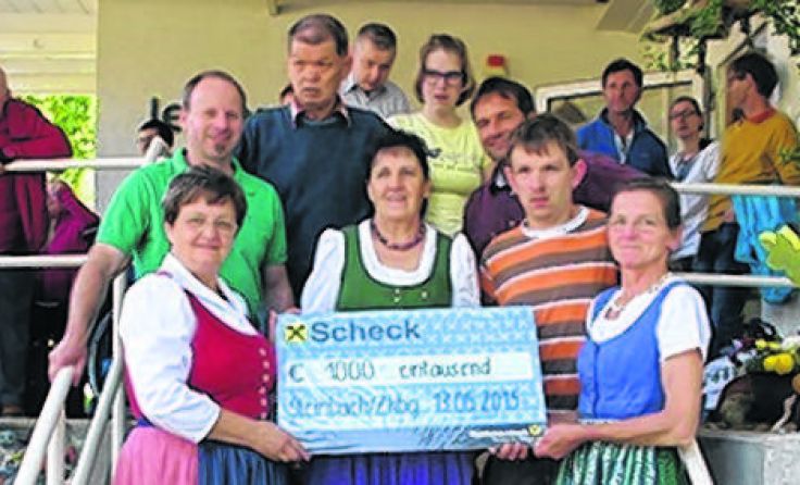 Spendenübergabe