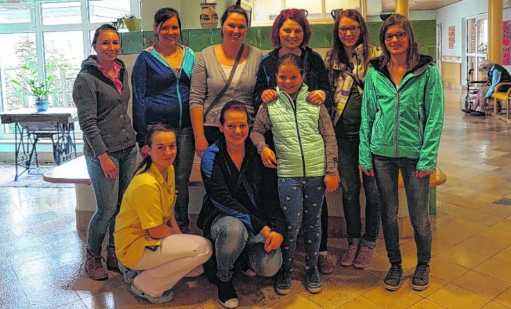 Die Mädls der LJ Windischgarsten bereiteten Freude.