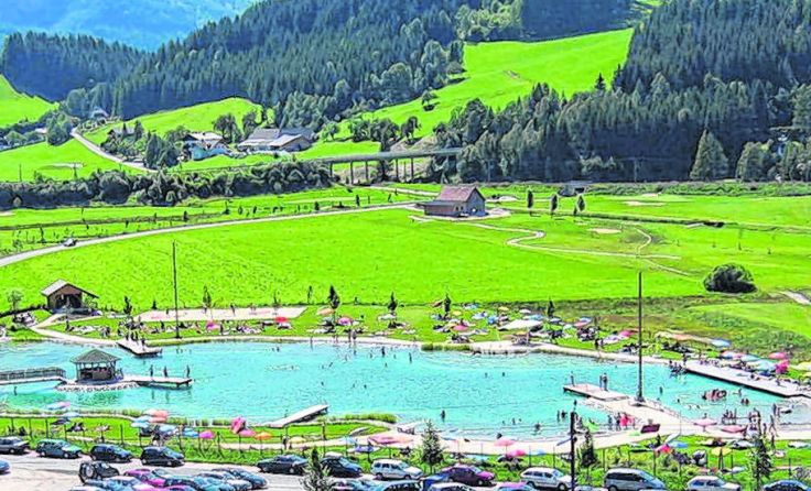 Der Edlbacher Badesee soll in Zukunft auch im Winter nutzbar sein.