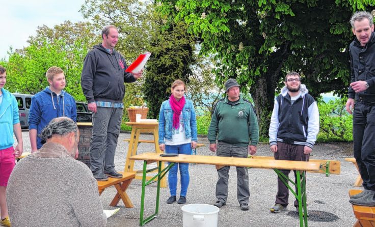 Am Magdalenaberg wird fleißig für das neue Stück geprobt.