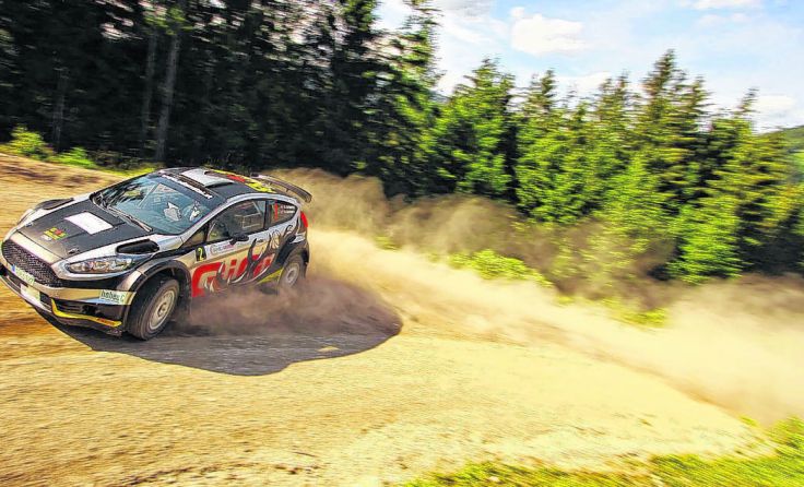 Gerwald Grössnig und Sigi Schwarz holten sich den zweiten Platz. Foto: Daniel Fessl