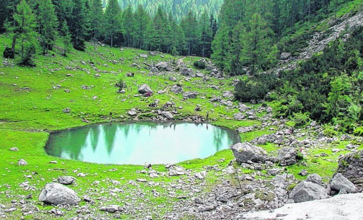 Der Alpenverein lädt zur Bergmesse beim Brunnsteinersee auf der Wurzeralm ein.