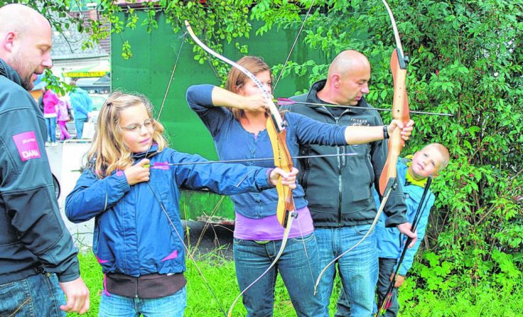 Ein Programmpunkt beim Aegidikirtag ist das Bogenschießen. Foto: TVB Pyhrn-Priel