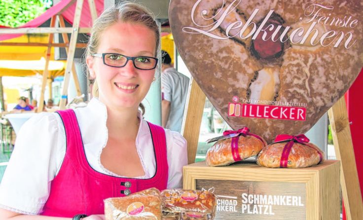 Viele Naschereien sind beim Lebkuchenkirtag in Molln zu entdecken. Foto: Haijes