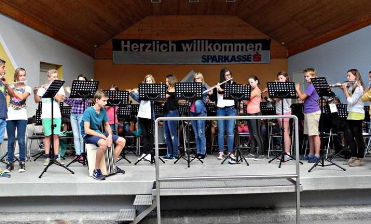 Junge Musiker zeigten ihr Können. alle Fotos: Max Murauer