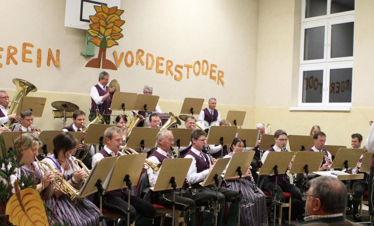Die Musiker des Musikvereines Vorderstoder freuen sich auf zahlreichen Besuch.