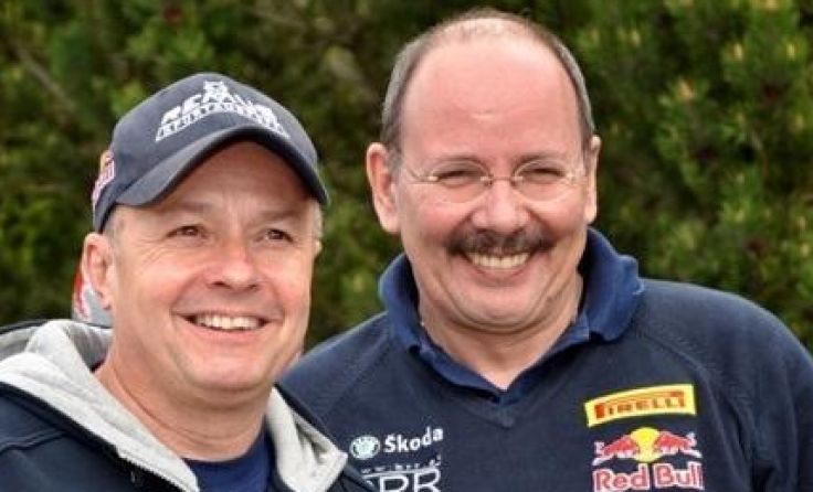 Raimund Baumschlager (l.) mit Co-Pilot Thomas Zeltner, Foto: Harald Illmer
