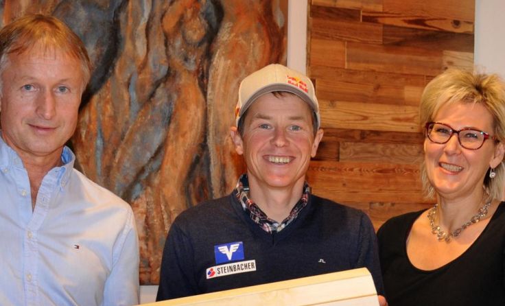Günther Bernegger, Andreas Goldberger und Monika Bernegger (v. l.) Foto: Wallerberger