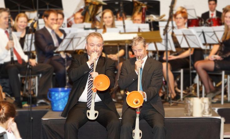 Der Musikverein Molln feierte das Jubiläumsjahr. Fotos: Hatzenbichler