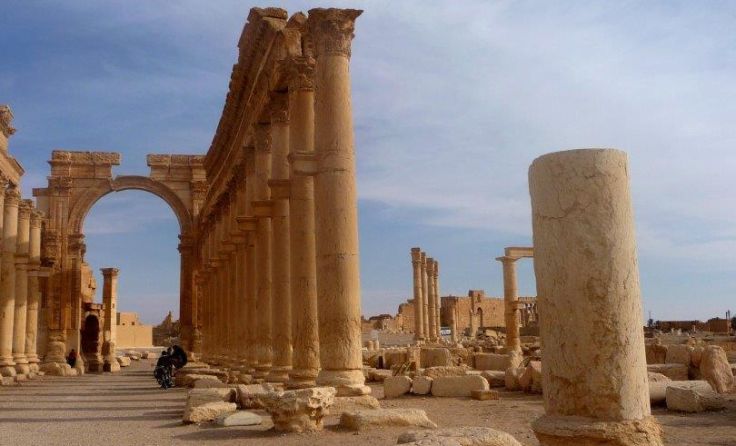 Franz und Waltraud Steiner bereisten Syrien, damals ein friedliches Land. Foto: Steiner